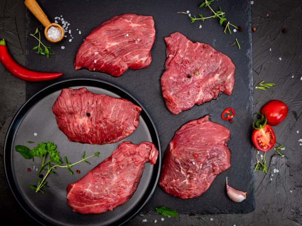 Biefstuk Black Angus per 5 stuks.