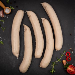 Originele Duitse braadworst 120 gram per 5 stuks