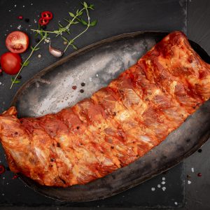 Spareribs gekruid ca. 650 gram (rauw)