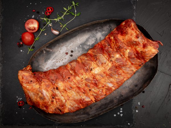 Spareribs gekruid ca. 650 gram (rauw)