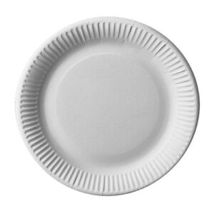 Milieu vriendelijke borden ( rond 23 cm ) per 12 stuks